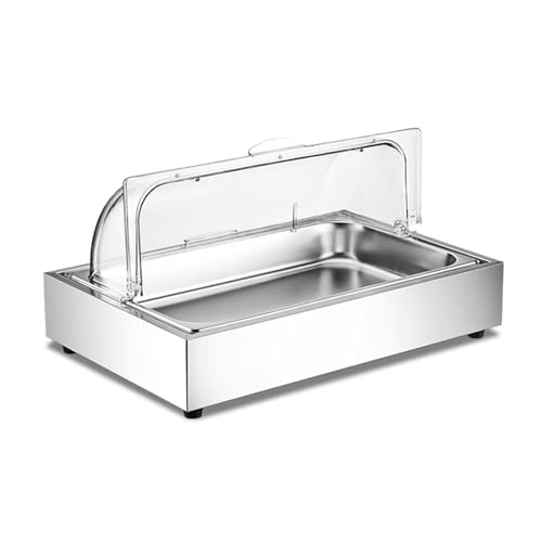 Récipient de présentation alimentaire avec couvercle pour buffet et bar