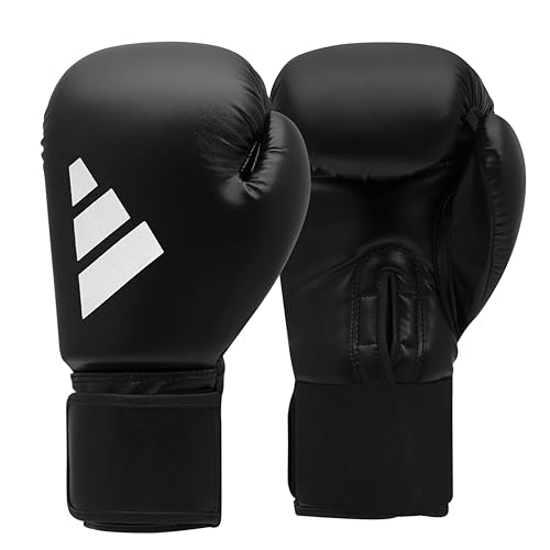 Adidas Speed 50 Boxing Gloves Intermediate Level PU Training Gloves Heavy Boxing Bag Workouts And Sparring Mitts MMA Kickboxing Gym Men Women Adult Kids 4oz 6oz 8oz 10oz 12oz 14oz 16oz