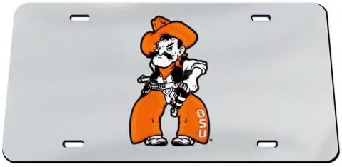 WinCraft Oklahoma State University Pete L1680137 Crystal Mirror License Plate