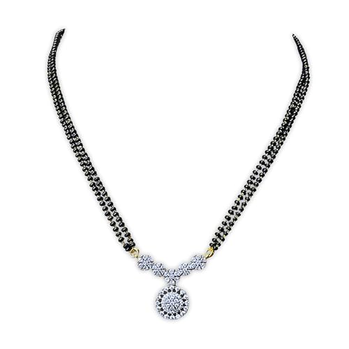 Wynona american diamond short mangalsutra