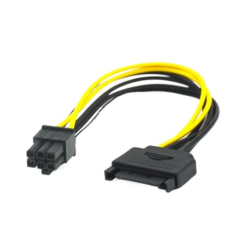 Cable adaptador convertidor SATA a PCI-E de 20 cm miniatura 2