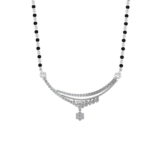 14K/18K Yellow/Rose/White Gold Designer Mangalsutra for Women-image-34