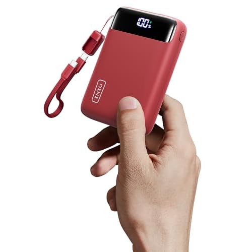 INIU Smallest 20000mAh Power Bank, 22.5W PD Fast Charging Portable Charger with USB-C Cable, Flight-Safe Battery Pack for Travel & Men Business Trips & Workout, Mini Size for iPhone Samsung