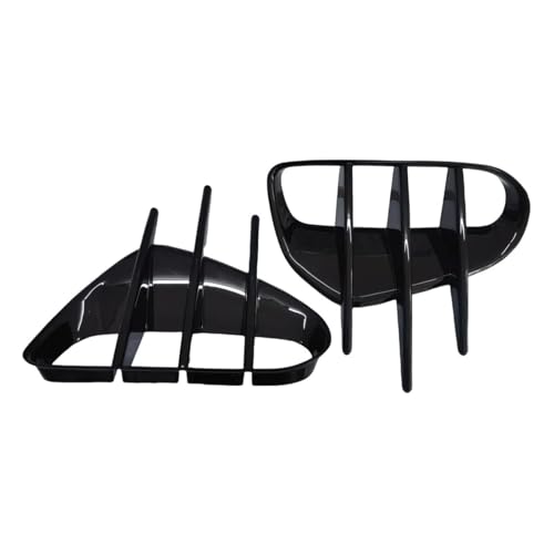 Grilles ventilation latérales KIA Stinger enjoliveurs noir brillant