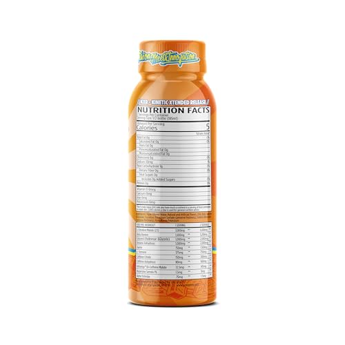 Image of VMI Sports KXR High Stimulant Ready to Drink Pre-Workout | 400mg Caffeine 6g Citrulline 3.2g Beta-Alanine | Delicious - Convenient | 12 ct - 12.5 oz Bottles (12 Count, PEZ Orange)