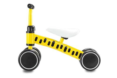 Bicicleta de Equilíbrio Andador Infantil Até 24kg Multmaxx (Amarelo)