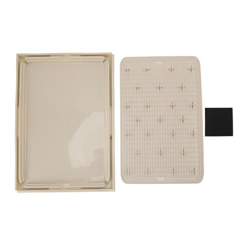 Tapis de litière pour chat lavable et double couche avec piège à grains actif - 2