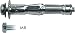 Produktbild MUNGO MHD-S M 8 x66 /32 Hohlraumdübel, 100 Stück,1870193