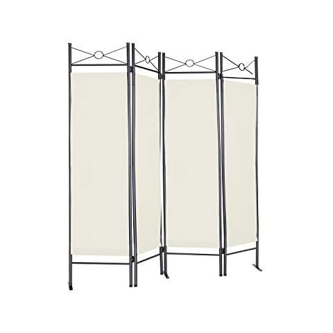 dirty pro tools™ FOLDING ROOM DIVIDER PARAVENT SPANISH WALL PARTITION PRIVACY SCREEN PRIVACY SCREEN SEPARATOR Cover