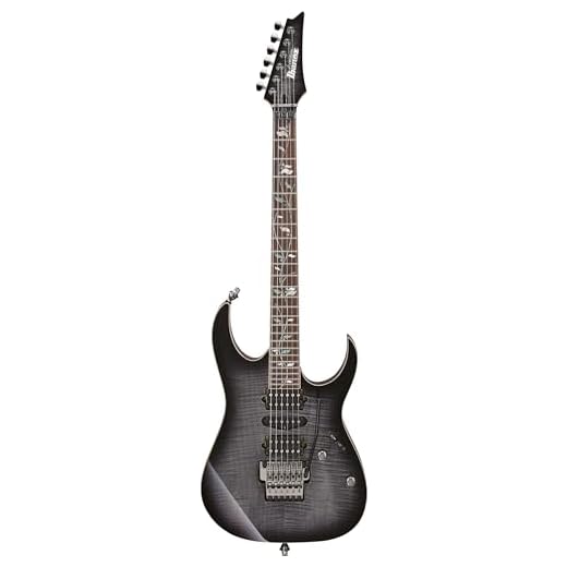Ibanez J Custom RG8570 Electric Guitar - Black Rutile