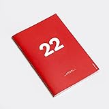 agenda a4 para imprimir Festivos internacionales OCTAGON DESIGN 2022 Monthly Planner, A4, Rojo