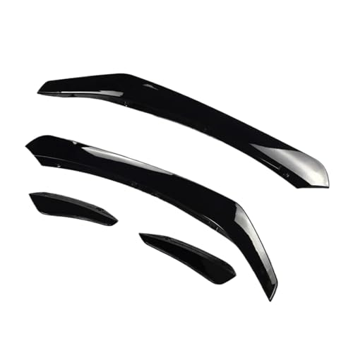 Spoiler avant Benz CLA C117 noir brillant au style AMG affirmé
