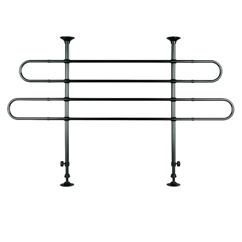 EUROCATCH Grille de Voiture Universelle pour Chien – Largeur 90–155 cm & Hauteur 75–134 cm – Installation Rapide sans perçage – Sécurité pour...