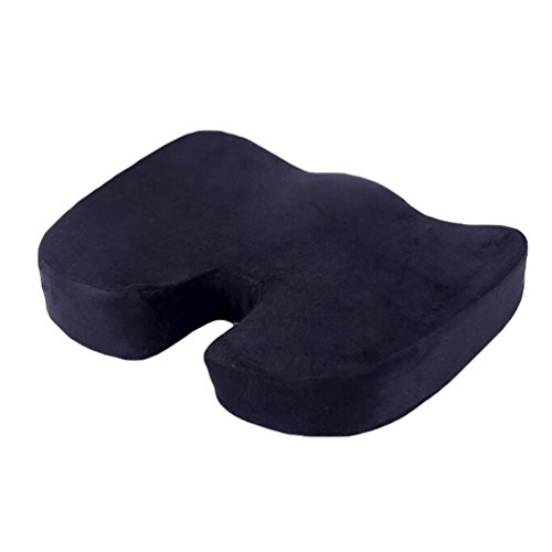 Preisvergleich Produktbild Sentao Atmungsaktiv Memory-Schaum Sitzkissen / Stuhlkissen / Steißbeinkissen
