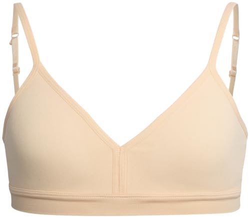 Rene Rofe Girls Training Bra - 3 Pack Seamless Comfort Stretch Cami Bralette, Removable Pads (7-14)4