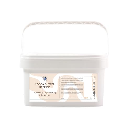 Mystic Moments Beurre De Cacao Raffiné - 100% Pur et Naturel - 5Kg
