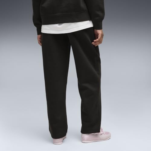 PUMA Pantalon Confortable en Polaire Essentials Sequins Femme S, Black
