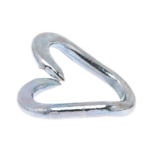 Campbell Chain & Fittings T5950324 Repair And Lap Link, 1/4" X 1-1/4", Zinc Plated, Tagged (Pack Of 10) #TOP13