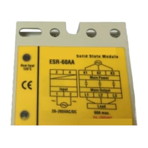 Relais statique ESR-60AA 60A commande AC pour contrôle industriel - 2