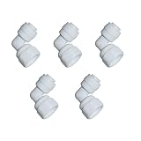YZM Elbow 1/4" Female Thread to 1/4" OD Tube Quick Connector fittings Water Purifiers Filters Revers