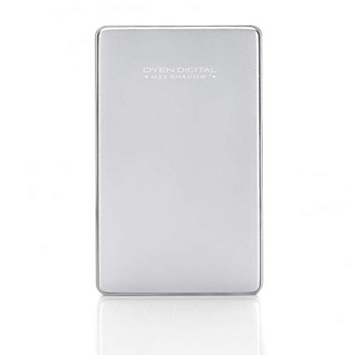 Image of Oyen Digital U32 Shadow External 4TB USB-C 3.1 Gen 2 Portable Solid State Drive SSD (Silver)