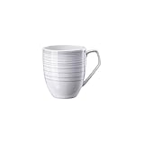 Material: Porzellan Rosenthal - TAC Gropius - Stripes 2.0 - Becher mit Henkel/Henkelbecher/Tasse - Porzellan - 360 ml