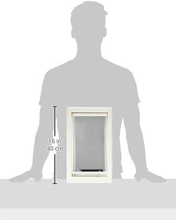 IDEAL PET PRODUCTS SINCE 1979 Perfect Pet Pet Door with Telescoping Frame, Medium, 7 x 11 Flap Size