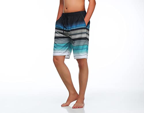 MILANKERR Mens Swim Trunks Swimming Trunks for Men,Mens Bathing Suit Swimsuit Men's Swimwear Swim Short 9" Inseam 20" Outseam3