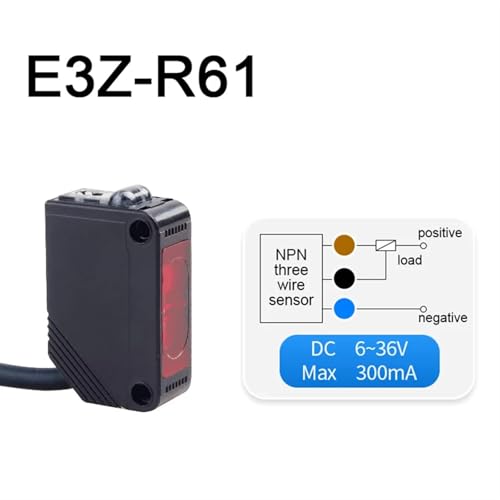 Capteur photoélectrique E3Z-R61 reflex diffuse DC12V-24V avec son support compact - 2