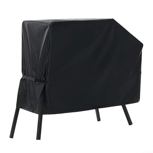 HOHOVYVY Copertura per barbecue per piastra da 22 pollici, con cappuccio e supporto, impermeabile, 420D per esterni (600D)