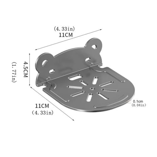 Soporte para proyector de metal resistente HY300, base de pared duradera 6