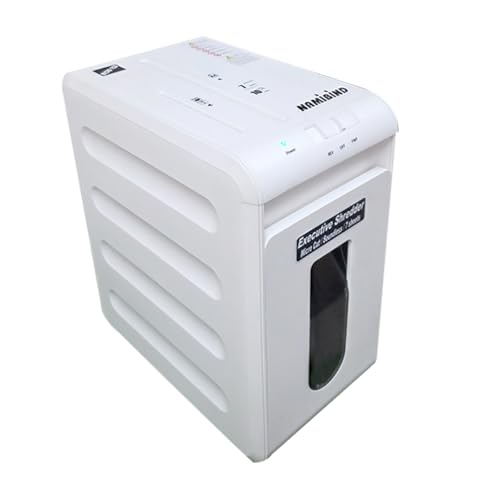 Image of Namibind 7-Sheet Micro-Cut Shredder for Paper, CDs & Cards (Staples) | 15L Bin - Ultra-Secure 2x9mm Shred Size | Quiet & Continuous 10 Min