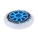 RNXRZANK Inline Skate Wheel Replacement for Outdoor Use, Blue, 100mm