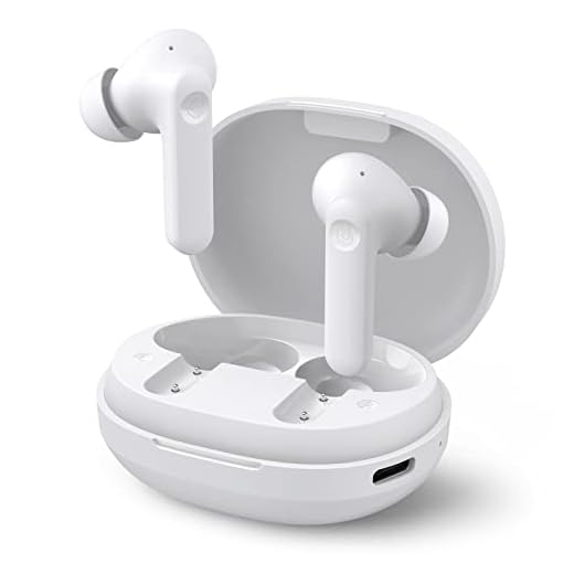 Fone de Ouvido HAYLOU MoriPods ANC Híbrido Sem Fio com Cancelamento de Ruído Ativo, Fones de Ouvido com Tecnologia Bluetooth 5.2, Som Imersivo 37H Playtime, Branco Leite