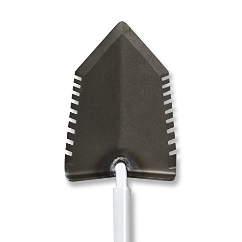 Stuline Signature Series 36" White T-Handle Shovel By Kellyco (Shovel) Digging For Landscapers, Lawn And Gardeners. Relic, Metal Detecting, & Gold Prospecting - Survival & Military #TOP1