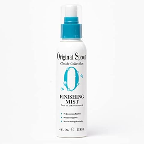 Original Sprout Classic Finishing Mist Spray - Suitable for Babies, Children & Adults - Hydrating & Safe for Delicate or Damaged Hair - 118ml Cover
