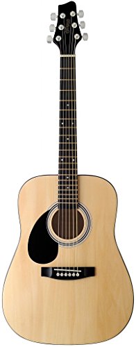 Starion 6 String ST-SW201 LH N Left Handed 3/4 Sized Dreadnought Acoustic Guitar-Natural