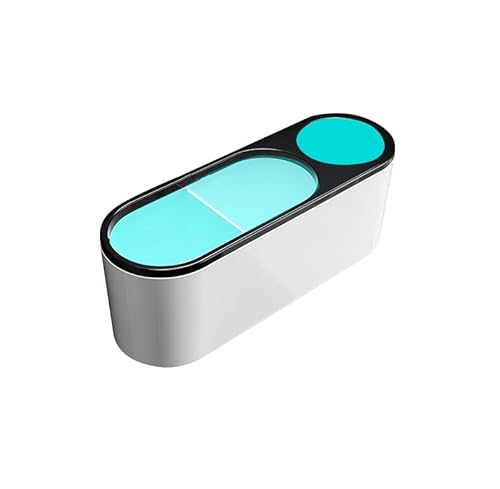 VergilSon Hair Dryer Holder, Self Adhesive Wall Mounted Styling Station, Bathroom Hair Dryer and Straightener Holder for Hairdryer Rack Hair Tools Organiser (Black)