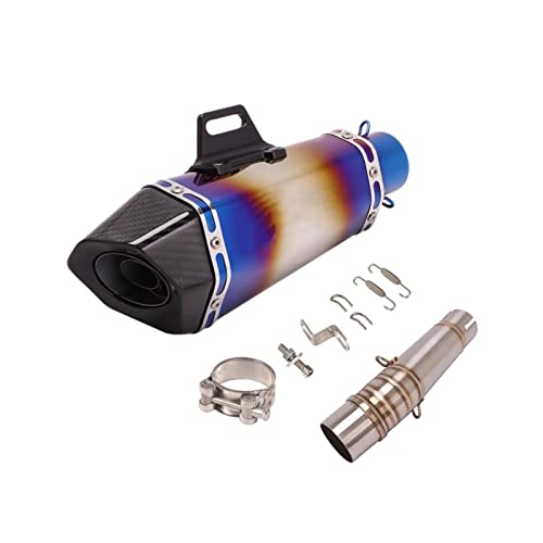 に適合する NC700 NC700X NC750 NC750X NC750S スリップオンオートバイ排気マフラー修正された DB キラーエスケープミドルリンクパイプ(7)