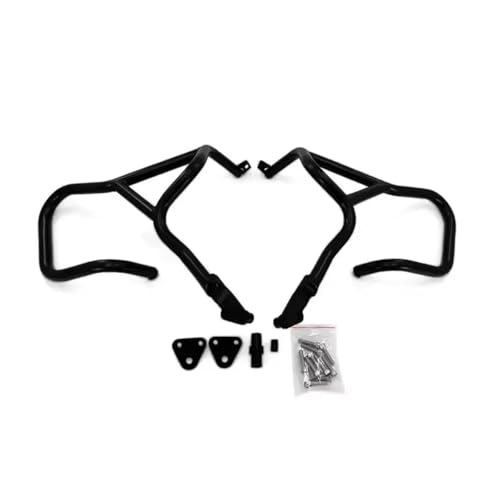 Crash bar pour V-Strom DL650 de 2011 à 2023 : protection de carénage noire