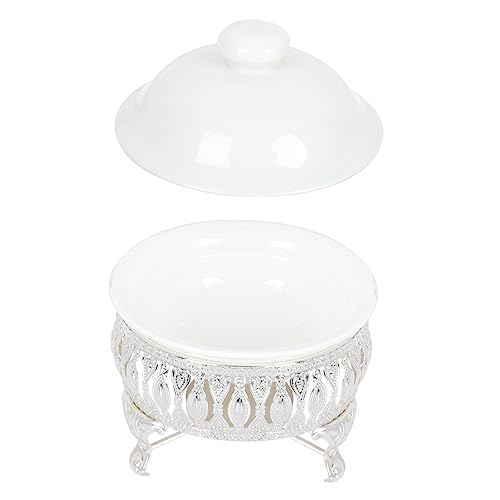 NAMOARLY Tea Warmer Stove Teapot Warmer Base Ceramic Pot Candle Stand Easy to Use