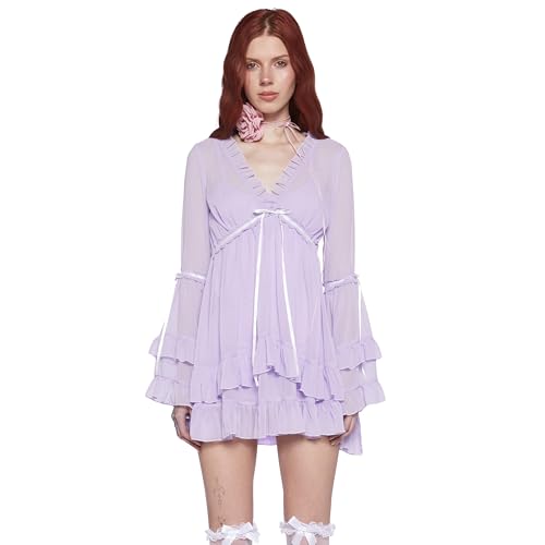 Amazon.com: Dolls Kill Real Divinity Mini Dress by Sugar Thrillz