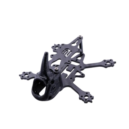 Marco Cub-2-O4 v2 de carbono 3K para eliminar vibraciones en DJI