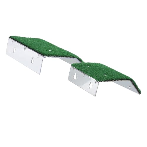 JOINPAYA 2pcs Pool Animal Escape Ramp Critter Rescue Ladder with Suction Cups for Small Pets Frog Duck Saver Gentle Climbing Slope Humane Design to Prevent Drowning