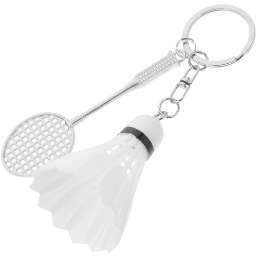 STOBAZA Badminton Jewelry Badminton Keychain Keyrings Sports Keychain Lightweight for Enthusiasts