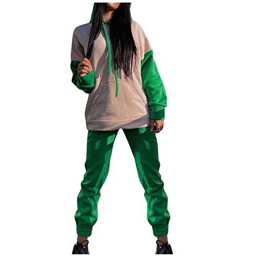 Sport de plein air en automne avec le costume de sport femmes 2 pièces confortable