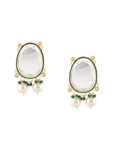 Joyas Kundan de latón un regalo sofisticado con baño de oro 4
