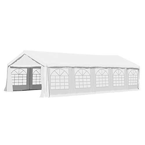 Outsunny 20 x 32 ft Heavy Duty Party Tent Outdoor Gazebo Wedding Tent Event S...