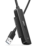 cable sata usb 3 🚀MÁS SEGURO: este adaptador sata to USB 3.0 soporta la tecnología S.M.A.R.T. y TRIM, mejora la eficacia de lectura y escritura del SSD y le ayuda a monitorizar su disco duro en busca de posibles errores de diferente tipo. Ademite la función de reposo automática, el producto entrará automáticamente en el modo de suspensión después de 3 minutos de inactividad para ahorrar energía.