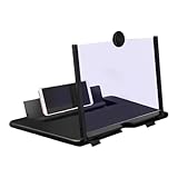 Loupe D'Écran Téléphone - 22x16,6x0,8cm, Amplificateur Acrylique Silicone | Support Pliable 3D HD, Amplificateur Écran Smartphone, Films, Vidéos, Fête, Famille, Hommes, Femmes, Jeunes